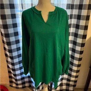 Green Women's Top